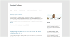 Desktop Screenshot of charleswoolfson.com